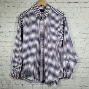 Vineyard Vines Shep & Ian Murray Long Sleeve Gingham Plaid Men's Button Up Shirt
